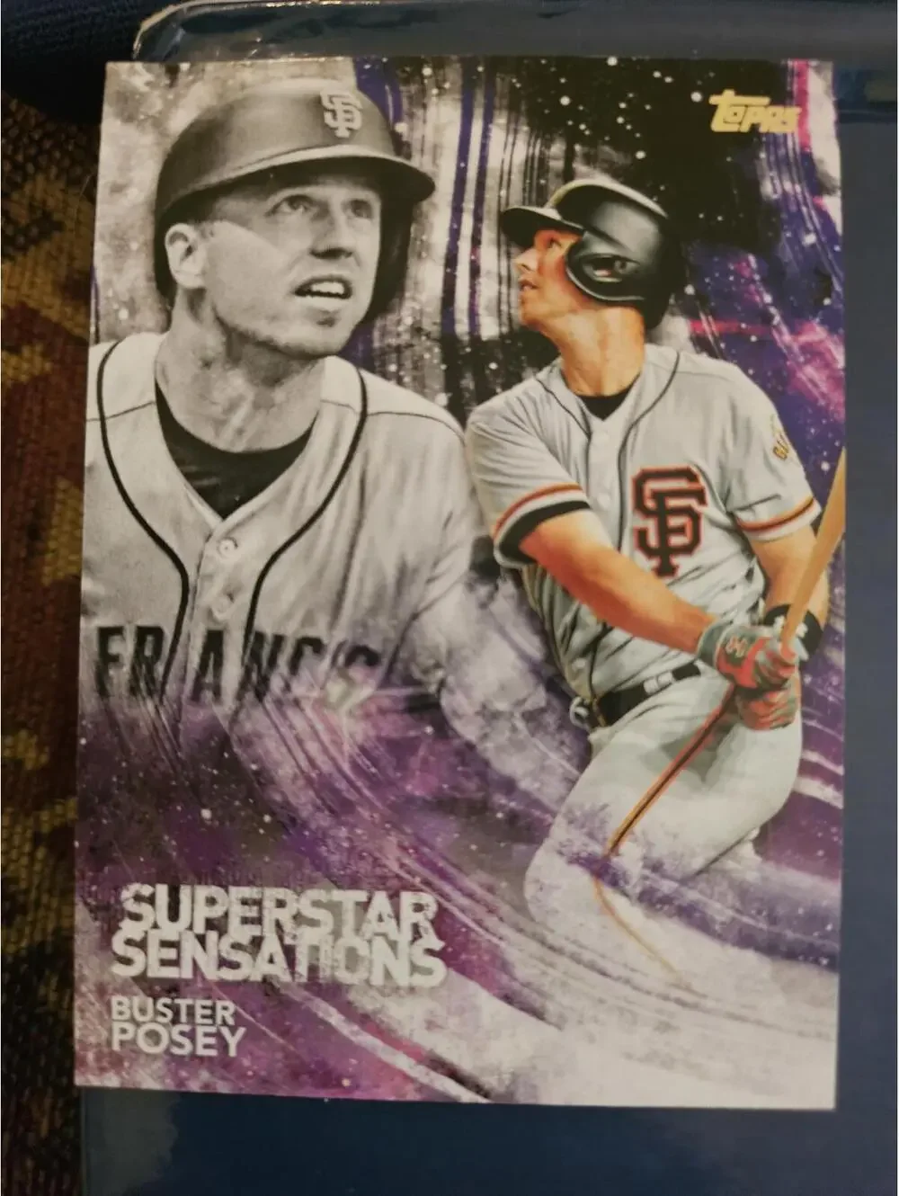 Buster Posey - 2018 Topps Superstar Sensations Insert #SSS-50 - RAW Mint